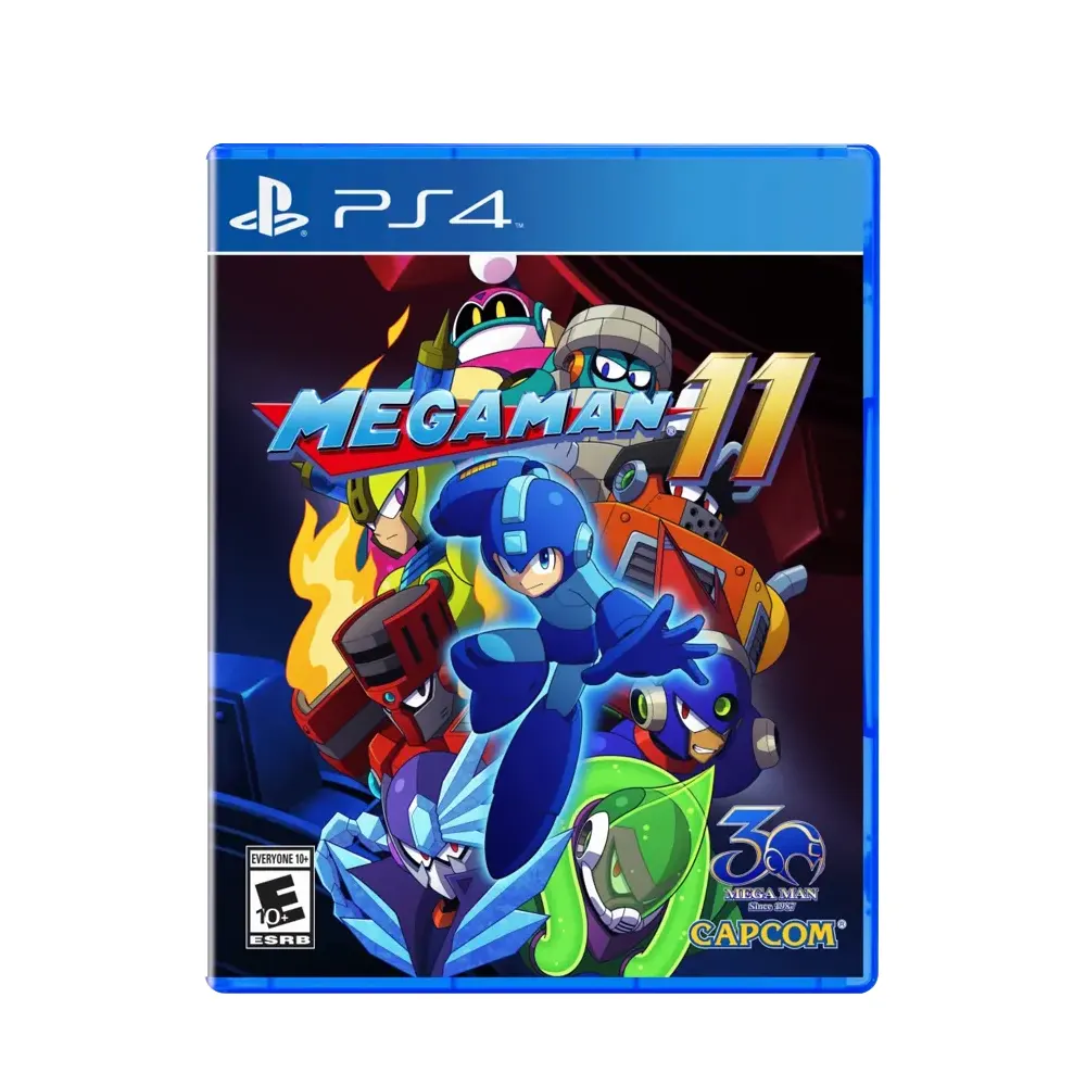 PS4 Megaman 11 LAWGAMERS